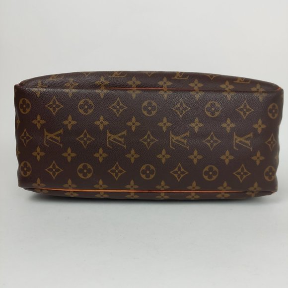 SOLD Louis Vuitton Deauville Brown Monogram Canvas Bag - Picture 11 of 16